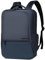 VARLIVOO Zaino Uomo per PC Portatile 15.6 Pollici, Affari Ufficio Impermeabile in Polyester per Lavoro Viaggio Università, Notebook Borsa Blu