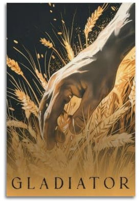 YXWOYNHY Gladiator-Poster, dekoratives Gemälde, Leinwand, Wandposter und Kunstdruck, modernes Familienschlafzimmer, Dekorposter, 20 x 30 cm
