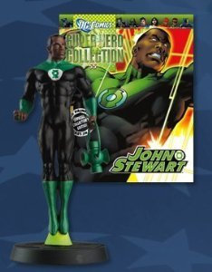 Colección de figuras de superhéroes de DC Comics #55 John Stewart