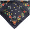 German Wear Halstuch Trachtentuch mit Herzmuster nikituch 53x53cm dunkelblau