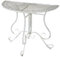 Konsolentisch Shabby Chic Konsole Weiss Wandtisch Metall Tischkonsole aja003 Palazzo Exklusiv