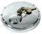 TRUCK DUCK® Universal Chrom Tankdeckel 80mm mit Schloss Sicherung Verriegelung Diebstahlsicherung LKW NZF Tank