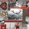 Wachstuch Tischdecke Meterware Weihnachten K192-1 Größe wählbar in eckig rund oval (100 x 140 cm eckig)