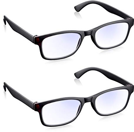 Read Optics Lesebrille / Lesebrille für Damen: schicke Kristalle BlackBerry und Pink Blush mit Strassnieten aus robustem, leichtem Polycarbonat mit ovalen optischen Gläsern