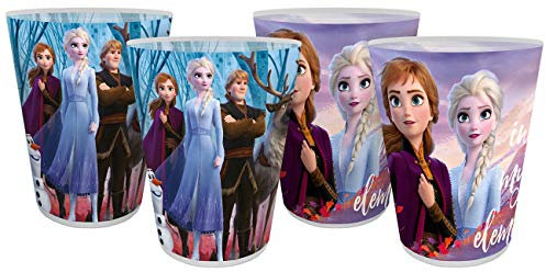 Disney Frozen 13811 Trinkbecher, Mehrwegbecher, Kunststoff