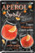 schilderkreis24 - Blechschilder Cocktail Rezept Deko Metallschild Schild für alle Bar Theke oder Pub Besitzer Geschenk zum Geburtstag oder Weihnachten 20x30 cm (Aperol)