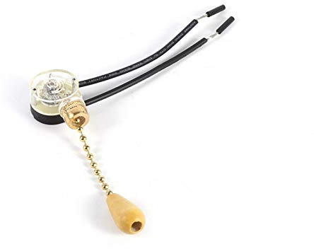 Goshyda Leichter, robuster Universal-Zugschalter, Lampen-Zugschalter, Vintage-Nachttischlampen für Tischlampen Stehlampen Wandlampen