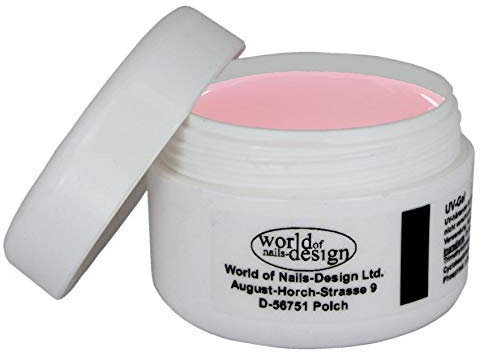 World of Nails-Design BasicLine 50ml LED/UV 1Phasen-Gel Milky Rosé dick, rosa milchig Babyboomer Look