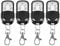 Car Garage Door Remote Control Key, 4Pcs Universal Garage Door Electric Door Wireless Remote Key