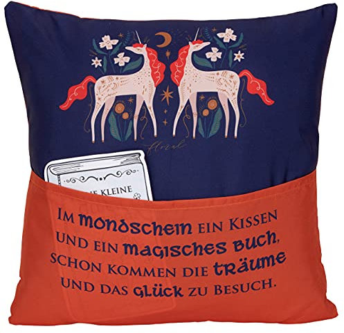Sofahelden Lesekissen Im Mondschein... mit Taschen und Deko