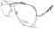 New Model Gafas de lectura con filtro bloqueo luz azul para gaming, ordenador, móvil. ULTIMA MODA Anti fatiga PILOTO unisex venice (Silver Blue, +2,50)