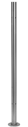SIXONE Geländerpfosten, Ø42,4 x 2,0 mm, H=970 mm, M8 Gewinde 90°, V2A, matt gebürstet