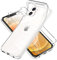 Vauki Coque pour iPhone 12 Mini avec Verre Trempé Protection écran 2 Pièces,Housse Etui Silicone TPU Souple Transparente Film Protection,Antichoc Case pour iPhone 12 Mini 5.4