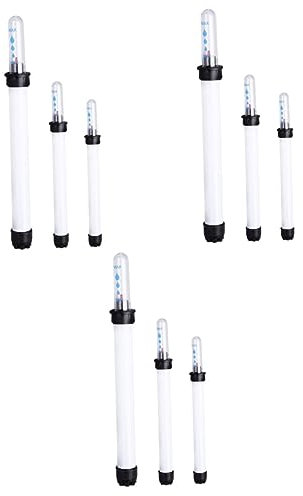 HOMSFOU 9 Stk Wasserstandsanzeige Schwimmendes Anzeigeinstrument Wassererinnerung Für Blumentöpfe Erinnerung An Wassermangel Blumentöpfe Drinnen Wasseranzeiger Pflanze Schweben Plastik