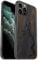 Carveit Coque en Bois pour iPhone 11 Pro Étui Protection Artistique Cover TPU Souple de téléphone Antichoc Compatible avec Apple 11 Pro Etui (Bois Sombre-Le pin majestueux)