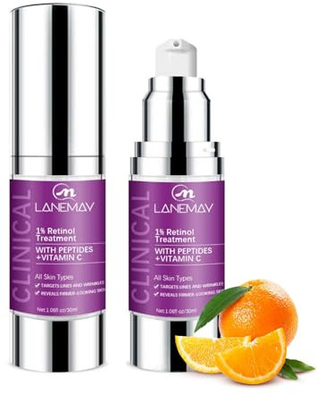 Soelegant Vitamin C + Retinol Augencreme, Augencreme für Augenringe und Schwellungen unter den Augen, Anti-Aging, Kollagen-Augencreme reduziert feine Linien, Falten und Tränensäcke (3,5 ml)