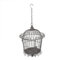 Clayre & Eef Vogelkäfig Dekoration Ø 36x47 cm Braun Grau Eisen