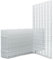 LINLAN 4 Stück 15x30cm Kunststoffgitter-Aquarium, Aquarium-Trennwand, Aquariumteiler für Bodenschutz und Aquascaping-Unterstützung (Weiß-ohne Zubehör)