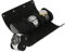 BAIGIO Scatola per Orologio Cilindrico Cofanetti Orologi Pelle Porta Orologi da Viaggio per 3 Orologi Organizer per Orologi Cofanetto per Orologi espositore da Polso Scatola Regalo Uomo Donne, Nero