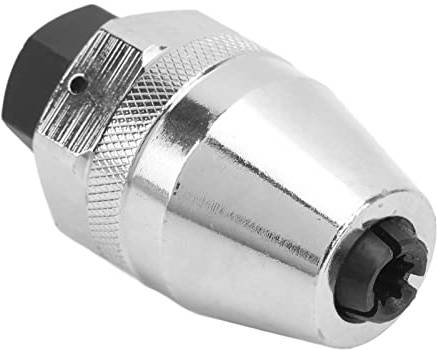 3/8in Drive Stud Extractor Tool, Steel Alloy Universal Broken Bolt Remover for 1/4in-1/2in Rounded Studs