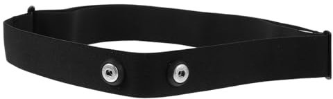 HOMOCONO Smart Sports Monitor Chest Strap Elastic Black Replacement Band for Accurate Sensing Comfortable Fit for Athletes and Fitness Enthusiasts