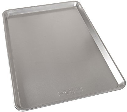 Nordic Ware Sábana Grande de panadería, Aluminio, Plateado