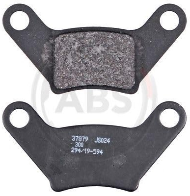 ABS All Brake Systems 37879 Bremsbelagsatz, Scheibenbremse - (4-teilig)