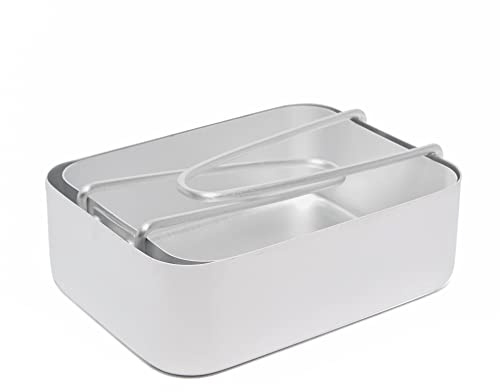 Eurohike Mess Tins - 2 Pack, Lightweight Stackable Mess Tins, Ideal for Backpacking, Camping, Fishing Trips and Expeditions, Camping Cookware, Camping Tableware, Camping Equipment