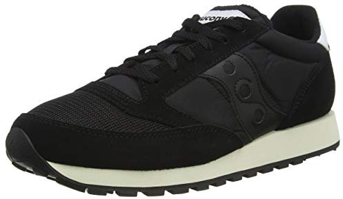 Saucony Jazz Original Vintage, Sneaker Donna, Nero, 38.5 EU