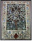 Wandteppich aus Italy Gobelin William Morris Lebensbaum Tree of Life 70x90 cm Wanddeko Modern Wandteppich Wandbehäng Wandtuch Tapisserie