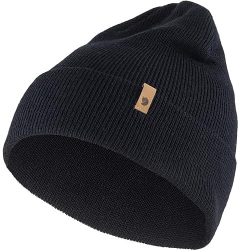 FJALLRAVEN Unisex Classic Knit Hut, Dark Navy, One Size