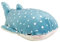 Nemu Nemu Animals 6231813 Plüschtier, Walhai Jinbe, Kuscheltier, extra weich und kuschelig, Stofftier, Designed in Japan, Kuschelkissen, Größe S, 17 cm
