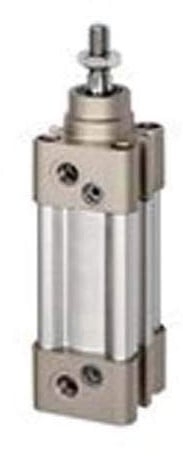 RIEGLER 16.DMD.80150 Serie SAI Normzylinder, Doppeltwirkend, 80mm Kolben-Ø, 150mm Hub, G 3/8 Anschluss