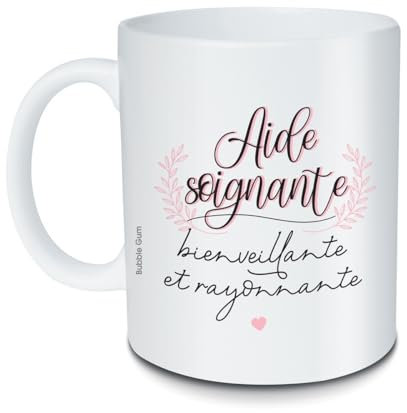 Mug Aide soignante bienveillante et rayonnante