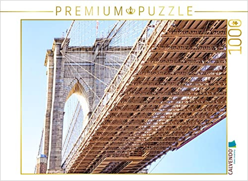 CALVENDO Puzzle Brückenkunst von unten | 1000 Teile Lege-Größe 64 x 48 cm Foto-Puzzle für glückliche Stunden