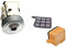 RYELDOM Kit Motore + Filtri per Aspirapolvere Folletto VK135 - VK136