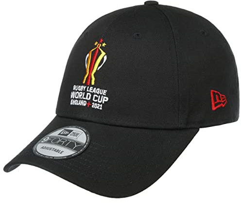 New Era 9Forty Rugby World Cup 2021 Cap Basecap Baseballcap Curved Brim Damen/Herren - mit Schirm Herbst Sommer Frühjahr Winter Frühling-Sommer Herbst-Winter - One Size schwarz