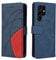 CXTcase Custodia Samsung Galaxy S22 Ultra 5G,Flip Wallet Case,Cover per Samsung Galaxy S22 Ultra 5G,Protettiva Caso in PU Pelle Portafoglio Custodia per Samsung Galaxy S22 Ultra 5G,Blu