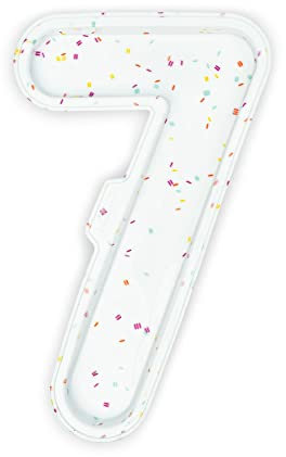 Céco Set of 2 Silicone Moulds for Layer Cake, Number Cake, Number 7 etc