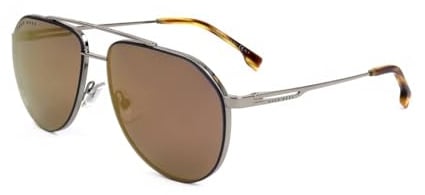 Hugo Boss BOSS 1326/S 6C5 BROWN HORN RUTHENIUM 60/15/145 MAN Sunglasses