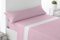Energy Colors textil-hogar Juego Sábanas 3 Piezas Verano (Noja Rosa, Cama 150)