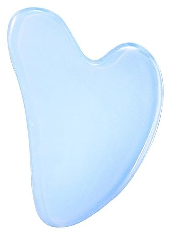 Natürliche Jade-Gua-Sha-Tabletten, Gesichtsmassage-Werkzeuge,Opal