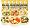 Freeze dried instant vegetable soup（8g/pack） healthy and nutritious breakfast, brewed instant soup, sour and spicy tomato soup, seaweed fresh vegetable soup, snack gift, soup gift (Mixed 5 packs)