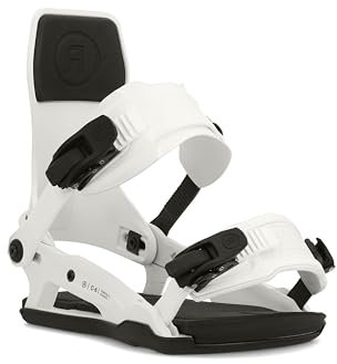 Ride C-6 Herren Snowboard-Bindung, L, weiß