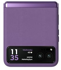 MOTOROLA RAZR 40 5G RAM 8GB, 256GB Raisin purple, Smartphone déverrouillé, écran 6,9, batterie 4200 mAh, chargeur, câble et coque, Version FR