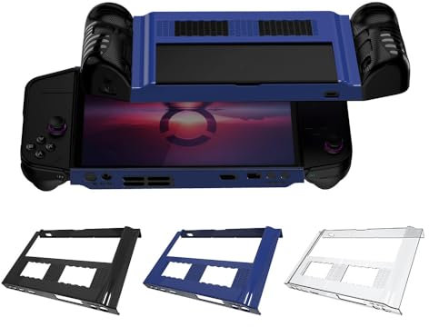 BeisDirect Protective Case for Lenovo Legion Go Game Console Monitor PC Material Protective Cover Hard Shell Skin Case Anti-Scratch Protector for Legion Go Accessories (Blue)
