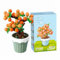 LOTOLO Mini Flower Succulent Bonsai Building Block Set,Simulation Pot Plant Artificial Particle Flower Botanical Collection Construction Building Bricks Toy,Home Decors (Pyracantha)