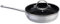 Venteo Sauteuse avec couvercle en inox KITCHENPRO Revêtement céramique antiadhésif - Adaptée à tous les feux induction/vitro céramique/électricité/gaz - Différentes tailles 24/28cm