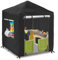 Lecreatekit Wind and Debris Resistant Playhouse Cover, 420D Oxford Fabric, Easy to Fold (A)