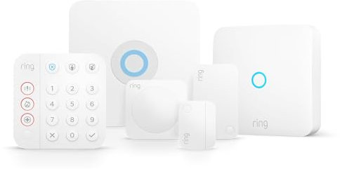 Ring Intercom + Kit Ring Alarm - S | Il duo perfetto per il controllo della tua casa in un unico conveniente pacchetto | Compatibile con Alexa